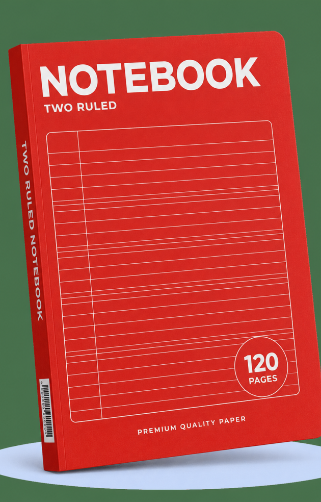 2 Ruled Notebook